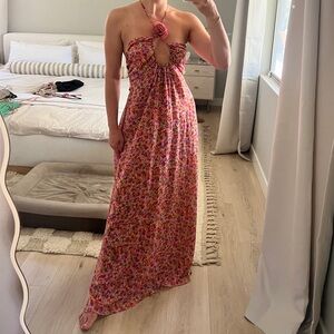 For Love & Lemons Suzette maxi dress